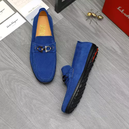 Wholesale Salvatore Ferragamo Leather Shoes For Men #1380679 $82.00 USD, Wholesale Quality Replica Salvatore Ferragamo Leather Shoes