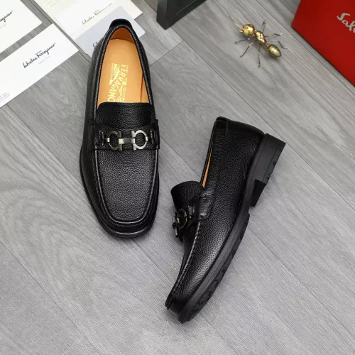 Wholesale Salvatore Ferragamo Leather Shoes For Men #1380682 $85.00 USD, Wholesale Quality Replica Salvatore Ferragamo Leather Shoes