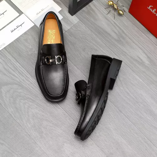 Wholesale Salvatore Ferragamo Leather Shoes For Men #1380683 $85.00 USD, Wholesale Quality Replica Salvatore Ferragamo Leather Shoes