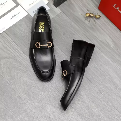 Wholesale Salvatore Ferragamo Leather Shoes For Men #1380698 $85.00 USD, Wholesale Quality Replica Salvatore Ferragamo Leather Shoes
