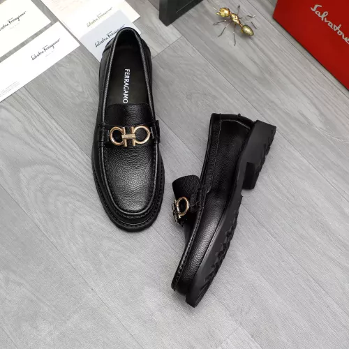 Wholesale Salvatore Ferragamo Leather Shoes For Men #1380707 $85.00 USD, Wholesale Quality Replica Salvatore Ferragamo Leather Shoes