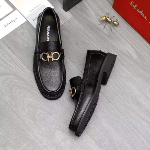 Wholesale Salvatore Ferragamo Leather Shoes For Men #1380711 $85.00 USD, Wholesale Quality Replica Salvatore Ferragamo Leather Shoes