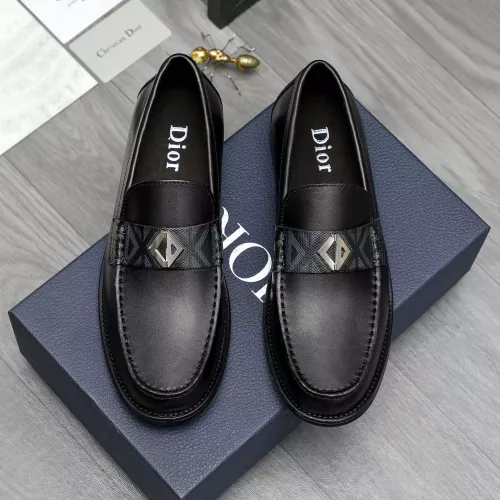 Wholesale Christian Dior Leather Shoes For Men #1380729 $82.00 USD, Wholesale Quality Replica Christian Dior Leather Shoes