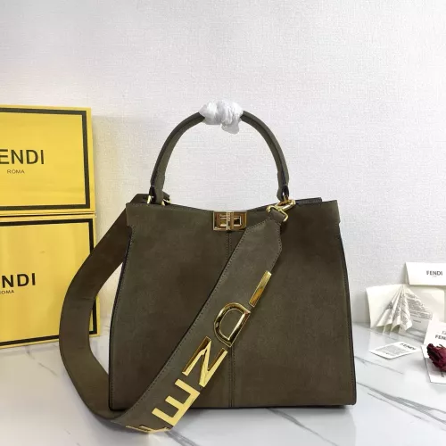 Wholesale Fendi AAA Quality Handbags For Women #1380750 $155.00 USD, Wholesale Quality Replica Fendi AAA Quality Handbags