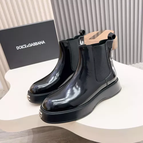 Wholesale Dolce &amp; Gabbana D&amp;G Boots For Men #1380780 $158.00 USD, Wholesale Quality Replica Dolce &amp; Gabbana D&amp;G Boots