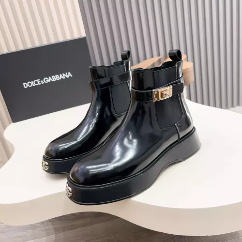 Wholesale Dolce &amp; Gabbana D&amp;G Boots For Men #1380782 $158.00 USD, Wholesale Quality Replica Dolce &amp; Gabbana D&amp;G Boots