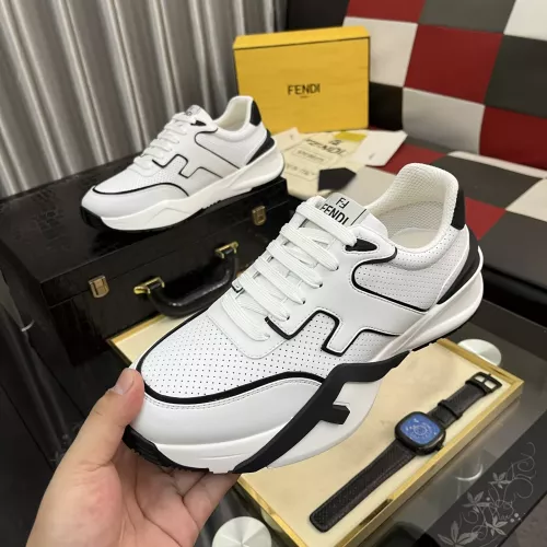 Wholesale Fendi Casual Shoes For Men #1380817 $102.00 USD, Wholesale Quality Replica Fendi Casual Shoes