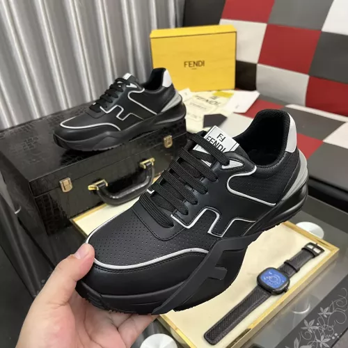 Wholesale Fendi Casual Shoes For Men #1380818 $102.00 USD, Wholesale Quality Replica Fendi Casual Shoes