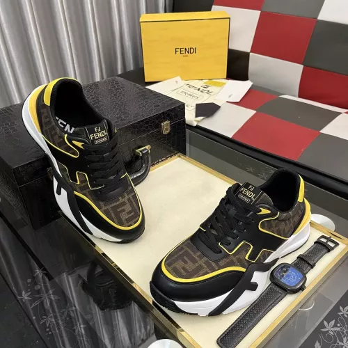 Replica Fendi Casual Shoes For Men #1380821 $102.00 USD for Wholesale