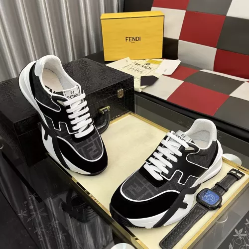 Replica Fendi Casual Shoes For Men #1380822 $102.00 USD for Wholesale
