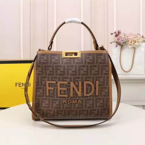 Wholesale Fendi AAA Quality Handbags For Women #1380851 $150.00 USD, Wholesale Quality Replica Fendi AAA Quality Handbags
