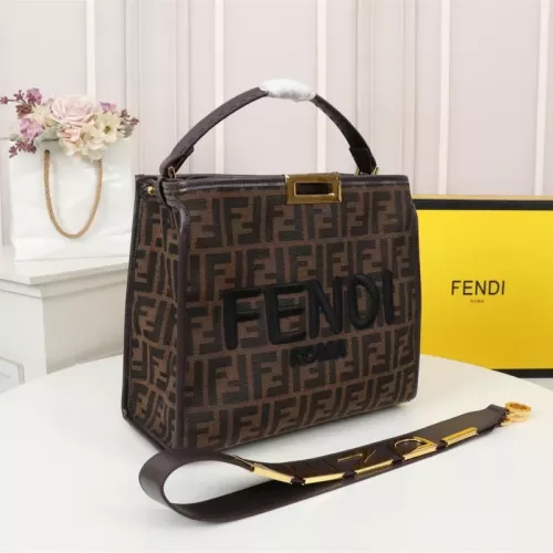Replica Fendi AAA Quality Handbags For Women #1380860 $150.00 USD for Wholesale