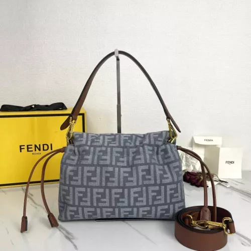 Replica Fendi AAA Quality Shoulder Bags For Women #1380865 $140.00 USD for Wholesale