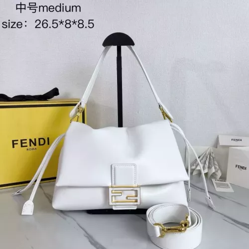 Wholesale Fendi AAA Quality Shoulder Bags For Women #1380870 $140.00 USD, Wholesale Quality Replica Fendi AAA Quality Shoulder Bags