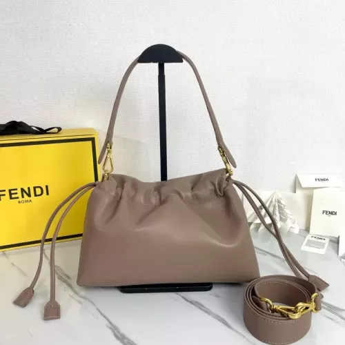 Replica Fendi AAA Quality Shoulder Bags For Women #1380871 $140.00 USD for Wholesale