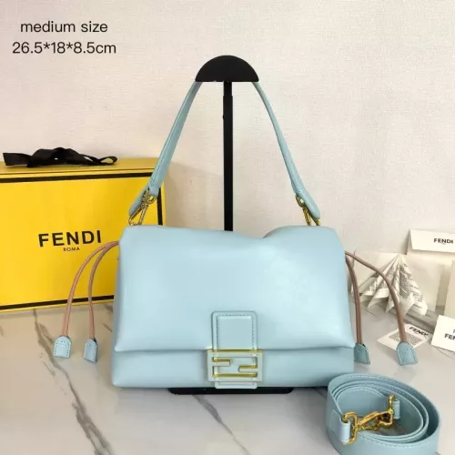 Wholesale Fendi AAA Quality Shoulder Bags For Women #1380873 $140.00 USD, Wholesale Quality Replica Fendi AAA Quality Shoulder Bags