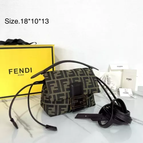 Replica Fendi AAA Quality Shoulder Bags For Women #1380884 $132.00 USD for Wholesale