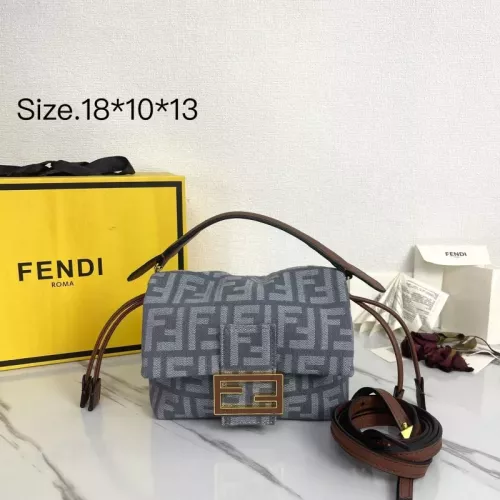 Wholesale Fendi AAA Quality Shoulder Bags For Women #1380887 $132.00 USD, Wholesale Quality Replica Fendi AAA Quality Shoulder Bags