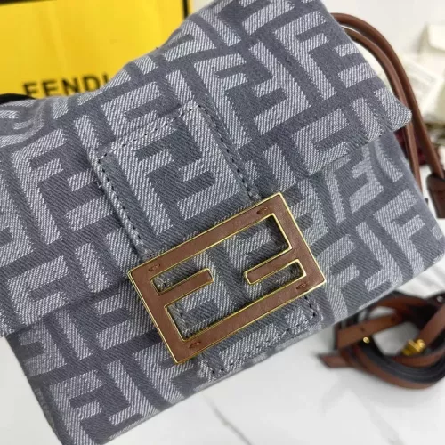 Replica Fendi AAA Quality Shoulder Bags For Women #1380887 $132.00 USD for Wholesale