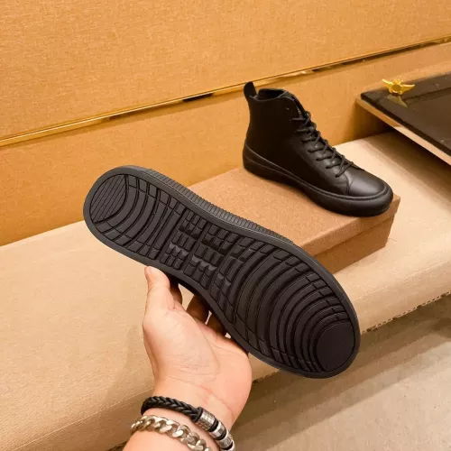 Replica Armani High Tops Shoes For Men #1380896 $85.00 USD for Wholesale