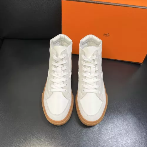 Replica Hermes High Tops Shoes For Men #1380916 $132.00 USD for Wholesale
