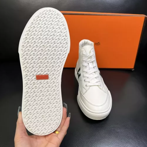 Replica Hermes High Tops Shoes For Men #1380917 $132.00 USD for Wholesale