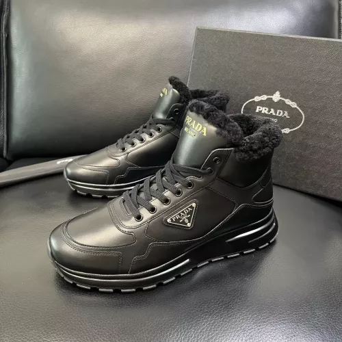 Wholesale Prada Boots For Men #1380921 $150.00 USD, Wholesale Quality Replica Prada Boots