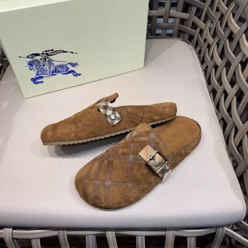 Wholesale Burberry Slippers For Men #1381045 $72.00 USD, Wholesale Quality Replica Burberry Slippers