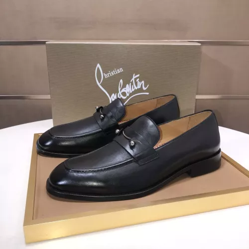 Wholesale Christian Louboutin Leather Shoes For Men #1381051 $112.00 USD, Wholesale Quality Replica Christian Louboutin Leather Shoes