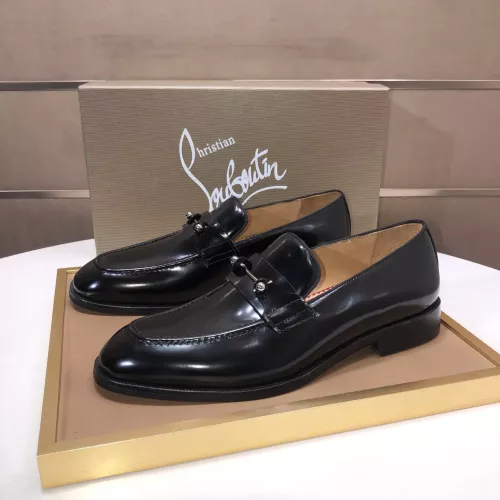 Wholesale Christian Louboutin Leather Shoes For Men #1381052 $112.00 USD, Wholesale Quality Replica Christian Louboutin Leather Shoes
