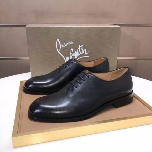 Wholesale Christian Louboutin Leather Shoes For Men #1381054 $112.00 USD, Wholesale Quality Replica Christian Louboutin Leather Shoes