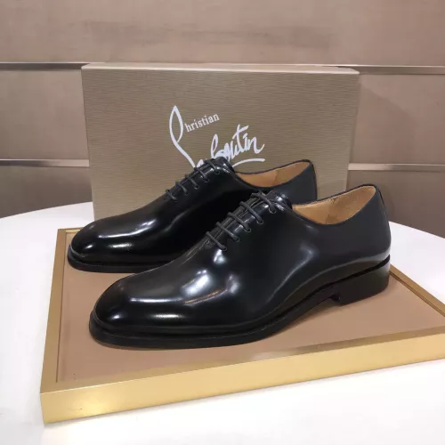 Wholesale Christian Louboutin Leather Shoes For Men #1381055 $112.00 USD, Wholesale Quality Replica Christian Louboutin Leather Shoes