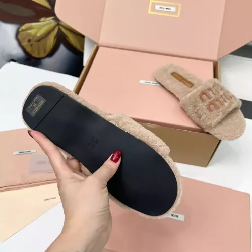 Replica MIU MIU Slippers For Women #1381060 $88.00 USD for Wholesale