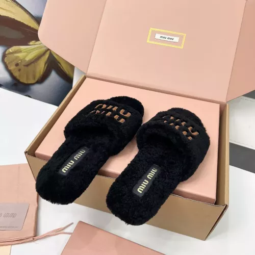 Replica MIU MIU Slippers For Women #1381065 $88.00 USD for Wholesale