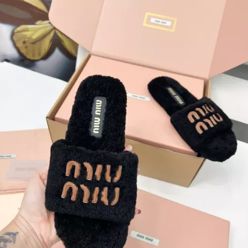 Replica MIU MIU Slippers For Women #1381065 $88.00 USD for Wholesale