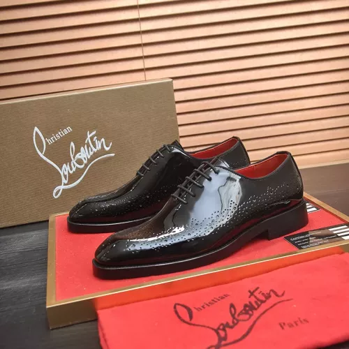 Wholesale Christian Louboutin Leather Shoes For Men #1381108 $112.00 USD, Wholesale Quality Replica Christian Louboutin Leather Shoes