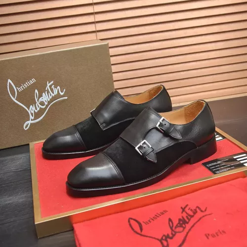 Wholesale Christian Louboutin Leather Shoes For Men #1381113 $112.00 USD, Wholesale Quality Replica Christian Louboutin Leather Shoes