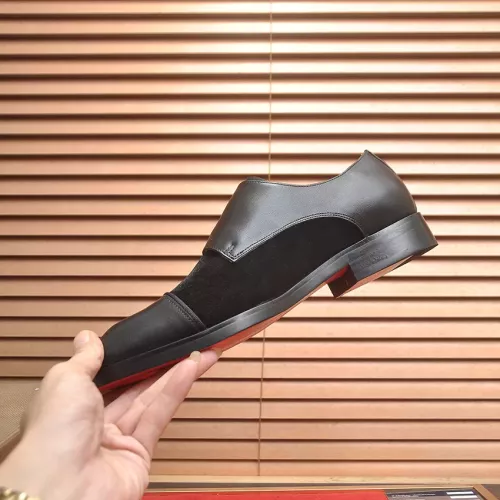 Replica Christian Louboutin Leather Shoes For Men #1381113 $112.00 USD for Wholesale