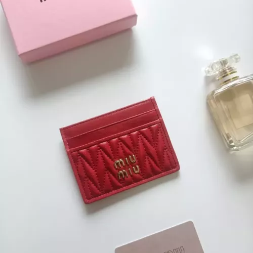 Wholesale MIU MIU Card Case #1381131 $29.00 USD, Wholesale Quality Replica MIU MIU Wallets