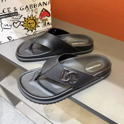 Wholesale Dolce &amp; Gabbana D&amp;G Slippers For Men #1381133 $52.00 USD, Wholesale Quality Replica Dolce &amp; Gabbana D&amp;G Slippers