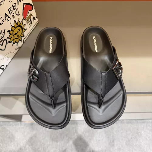 Replica Dolce & Gabbana D&G Slippers For Men #1381133 $52.00 USD for Wholesale