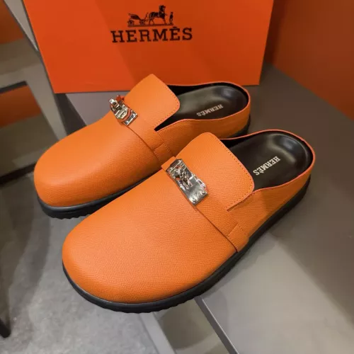 Wholesale Hermes Slippers For Men #1381137 $72.00 USD, Wholesale Quality Replica Hermes Slippers