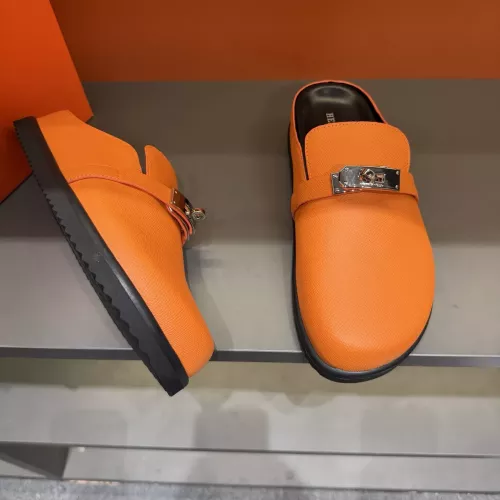 Replica Hermes Slippers For Men #1381137 $72.00 USD for Wholesale