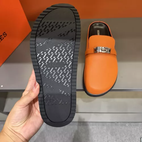 Replica Hermes Slippers For Men #1381137 $72.00 USD for Wholesale