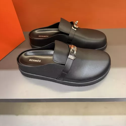 Replica Hermes Slippers For Men #1381139 $72.00 USD for Wholesale