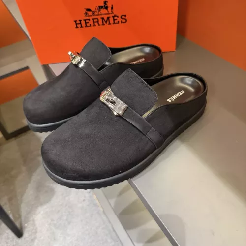 Wholesale Hermes Slippers For Men #1381140 $72.00 USD, Wholesale Quality Replica Hermes Slippers