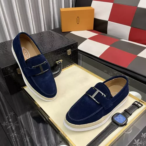 Replica TOD'S Oxfords Shoes For Men #1381144 $108.00 USD for Wholesale