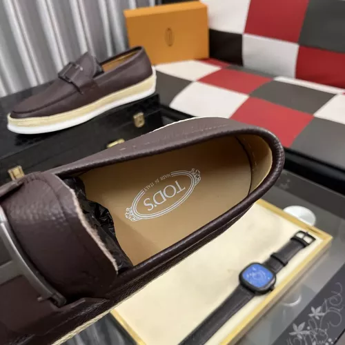Replica TOD'S Oxfords Shoes For Men #1381146 $108.00 USD for Wholesale