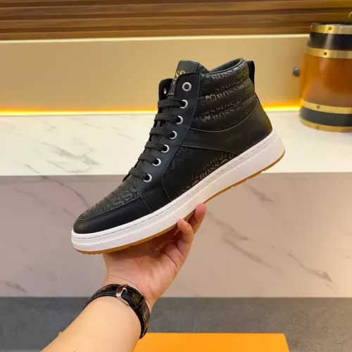Replica Boss High Top Shoes For Men #1381155 $82.00 USD for Wholesale