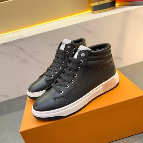 Wholesale Boss High Top Shoes For Men #1381157 $82.00 USD, Wholesale Quality Replica Boss High Top Shoes